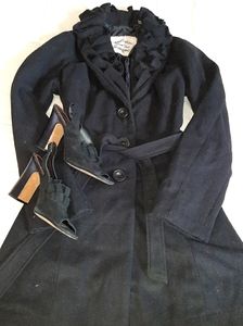 Vince Camuto Heals and Detailed Dress Coat